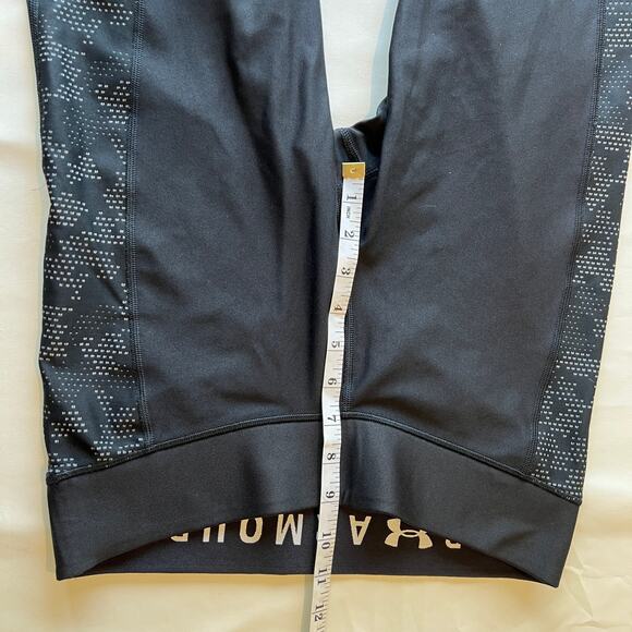 Under Armour Heat Gear Compression Capri Black Women's L - Picture 6 of 6